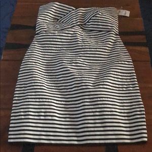 Charlotte Russe dress. Black/white stripes
